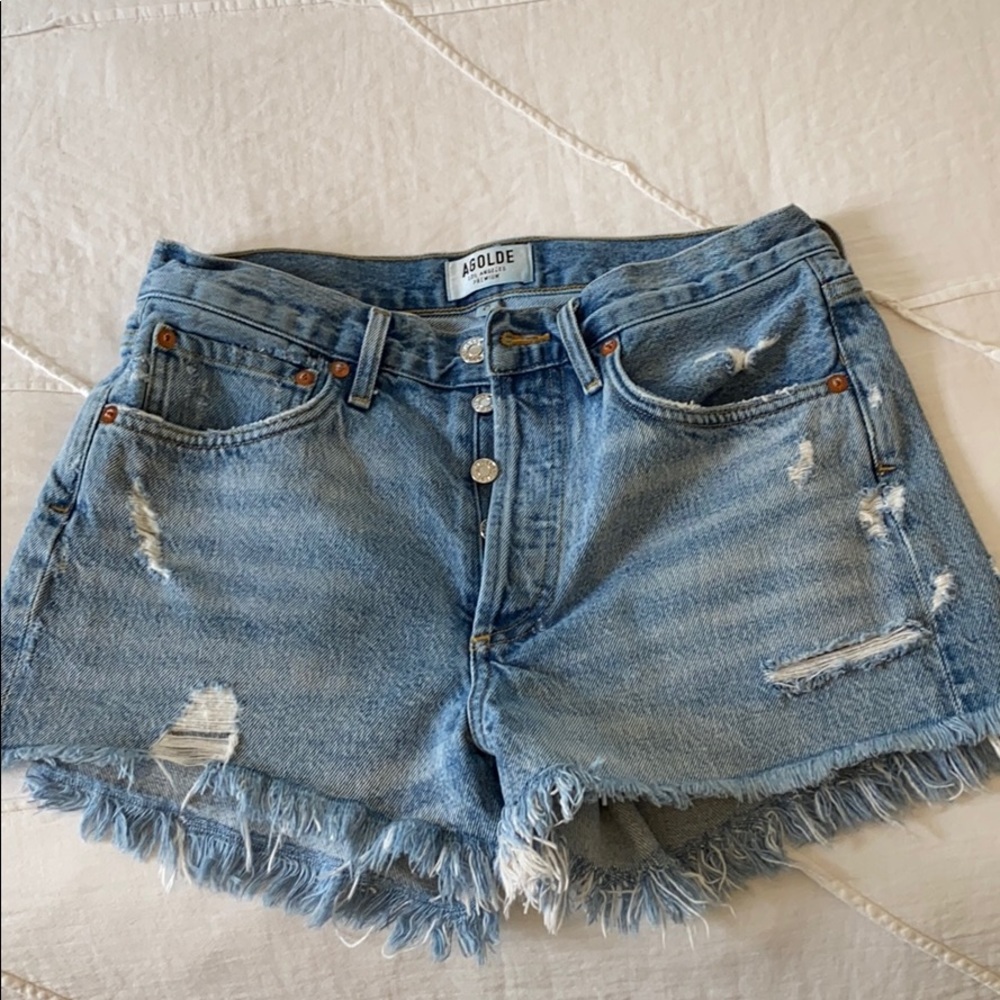 AGOLDE Parker Vintage Cut Off Shorts size 25